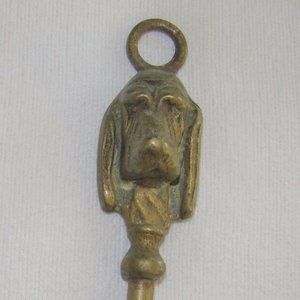 Vintage Brass English Toasting Fork 18" long